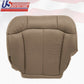 2000 2001 2002 GMC Sierra SLT SLE Driver-Passenger Bottom Vinyl Seat Cover Tan