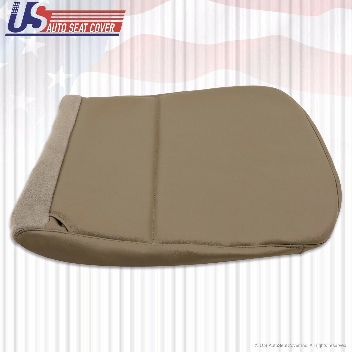 2008 Ford F250 F350 F450 F550 XL Driver Side Bottom Vinyl Seat Cover Tan