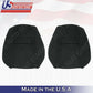 For 2007 2008 GMC Yukon SLT Hybrid 1500 2500 Front Uper Cloth Seat Cover Black