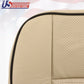 2006 Lincoln Navigator Driver Bottom Perforated Leather Seat Cover Camel Tan KC