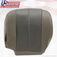 2002 GMC Yukon Denali Driver & Passenger Bottom Leather Seat Cover 2-Tone GRAY