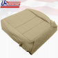 Fits 2004 - 2008 Acura TL Driver & Passenger Bottom Seat Cove Perforated TAN