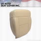 2004 Ford F-150 Lariat F150 -Passenger Side-Bottom Leather Seat Cover  Light Tan