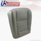 2002 To 2007 Ford F-250 Driver Bottom Top Back Leather Seat Covers Gray Perforat