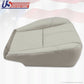 2007 2008 2009 GMC Yukon Denali Driver Bottom Leather Seat Cover Light Gray