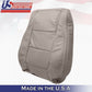 2011 To 2015 Ford Explorer Front Tops & Bottoms leather seat covers stone gray