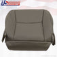 Fit 2005 2006 Lexus GX470 Driver Bottom Replacement Leather Seat Cover Dark Gray