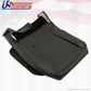 2004 2005 Dodge Ram Laramie Driver Side Bottom Leather Seat Cover Dark Gray