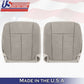 2007-2014 Ford Expedition-DRIVER PASSENGER Bottom CLOTH in GRAY seat cover