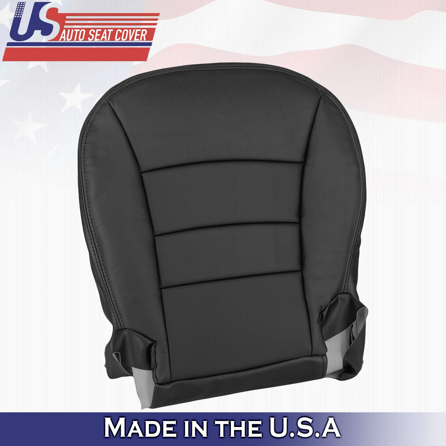 For Chevy Corvette C6 Passenger Side Bottom Leather Seat Cover 2005 to 2012