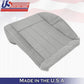 2005 to 2007 Fits For Jeep Liberty Driver Bottom Leather Seat Cover In Graystone