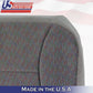 For 1992 -1996 Ford Bronco XLT Front Passenger Side Bottom Cloth Seat Cover Gray