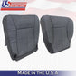1998-2002 Dodge Ram 1500 SLT Bottom Cloth Covers DARK Gray *W/T & Regular Cab*