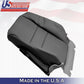 2005 2006 2007 2008 Fit Acura RL Front Driver Passenger Tops Leather Cover Black