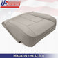 2007-2014 Ford Expedition-DRIVER PASSENGER Bottom CLOTH in GRAY seat cover