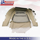 Driver Passenger Bottom Leather Seat Cover in Tan fits 1992-2001 Lexus SC300