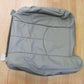 2003 to 06 Chevy Silverado Driver Top Lean Back Leather Seat Cover pewter Gray