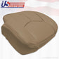 2003 To 2006 Chevy Avalanche GMC Sierra Driver Bottom Leather Seat Cover Tan