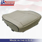 2011 to 2020 Jeep Grand Cherokee Overland DRIVER BOTTOM Leather Cover Tan Frost