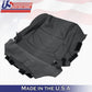 PASSENGER BOTTOM Leather Cover Black 2011 2012 2013 2014 2015 Ford Explorer