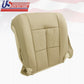 2007 thru 2014 Lincoln Navigator AWD Passenger Bottom Perforated Seat Cover Tan