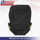 1997 -2004 Chevy Corvette Perforated Bottoms Leather Seat Cover Black