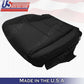 FOR 2009 2010 2011 2012 2013 2014 Acura TL LEFT bottom Leather Seat Cover Black