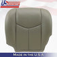 2003 2004 2005 2006 GMC Yukon Driver Bottom Vinyl Upholstery Pewter Gray