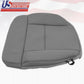 2008 Ford F150 Lariat Driver & Passenger Side Bottom Cloth Seat Cover FLINT GRAY