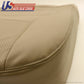 2001 Ford F250 F350 Lariat Passenger Bottom Leather Seat Cover Parchment TAN