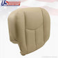 2003 - 06 Chevy Tahoe Suburban Upholstery leather seat cover replacement 522 Tan