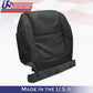 PASSENGER BOTTOM Leather Cover Black 2011 2012 2013 2014 2015 Ford Explorer