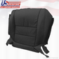 For 2005 Acura TL Front Driver Bottom Replacement Cover Perforated Leather Black