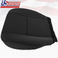 2010-2013 Chevy Avalanche Driver & Passenger Side Bottom Cloth Seat Cover Black