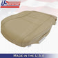 Passenger Side Bottom Leather Cover Tan Fits 2007 2008 2009 2010 2011 Honda CR-V