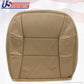 2000 Lincoln Navigator Driver Side Bottom Perforated Leather Seat Cover Tan