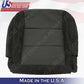 For 2007 to 2015 Nissan Armada Driver Left bottom Cloth seat cover BLACK