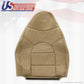 2000 Ford F450 Lariat Front Driver Side Lean Back Replacement Leather Cover Tan