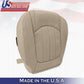 2008 to 2012 Buick Enclave Driver Side Bottom Replacement Leather Seat Cover Tan