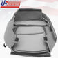 2008 Ford F150 Lariat Driver & Passenger Side Bottom Cloth Seat Cover FLINT GRAY