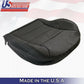 Driver & Passenger Bottom Leather Seat Cover Black 1999 - 2004 Volkswagen Jetta