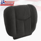 2003 2004 GMC Sierra 2500 2500HD Driver Side Bottom Cloth Seat Cover DARK GRAY