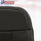 2004 to 08 Ford F-150 FX4 XLT Driver Bottom Leather Seat Cover Black perforated