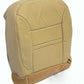 2000 2001 Ford Excursion Limited Driver-Side Bottom Leather-Seat Cover Parchment