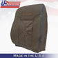 2009- 2012 Fits For Ford F150 Platinum Driver Passenger Top Leather Covers Brown