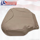 2002 GMC Sierra 3500 Passenger Side Bottom Leather Seat Cover Med Neutral Tan