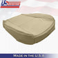 For 2013 2014 2015 2016 2017 2018 Acura RDX Bottoms Perforated Leather Cover Tan