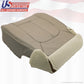 2015 2016 Ford F350 Lariat Driver Side Bottom Perforated Leather Seat Cover TAN