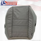 2002 to 2007 Ford F250 F-350 Super Duty Lariat Bottom Leather Seat Cover Gray