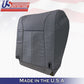 1998-2002 Dodge Ram 1500 SLT Bottom Cloth Covers DARK Gray *W/T & Regular Cab*